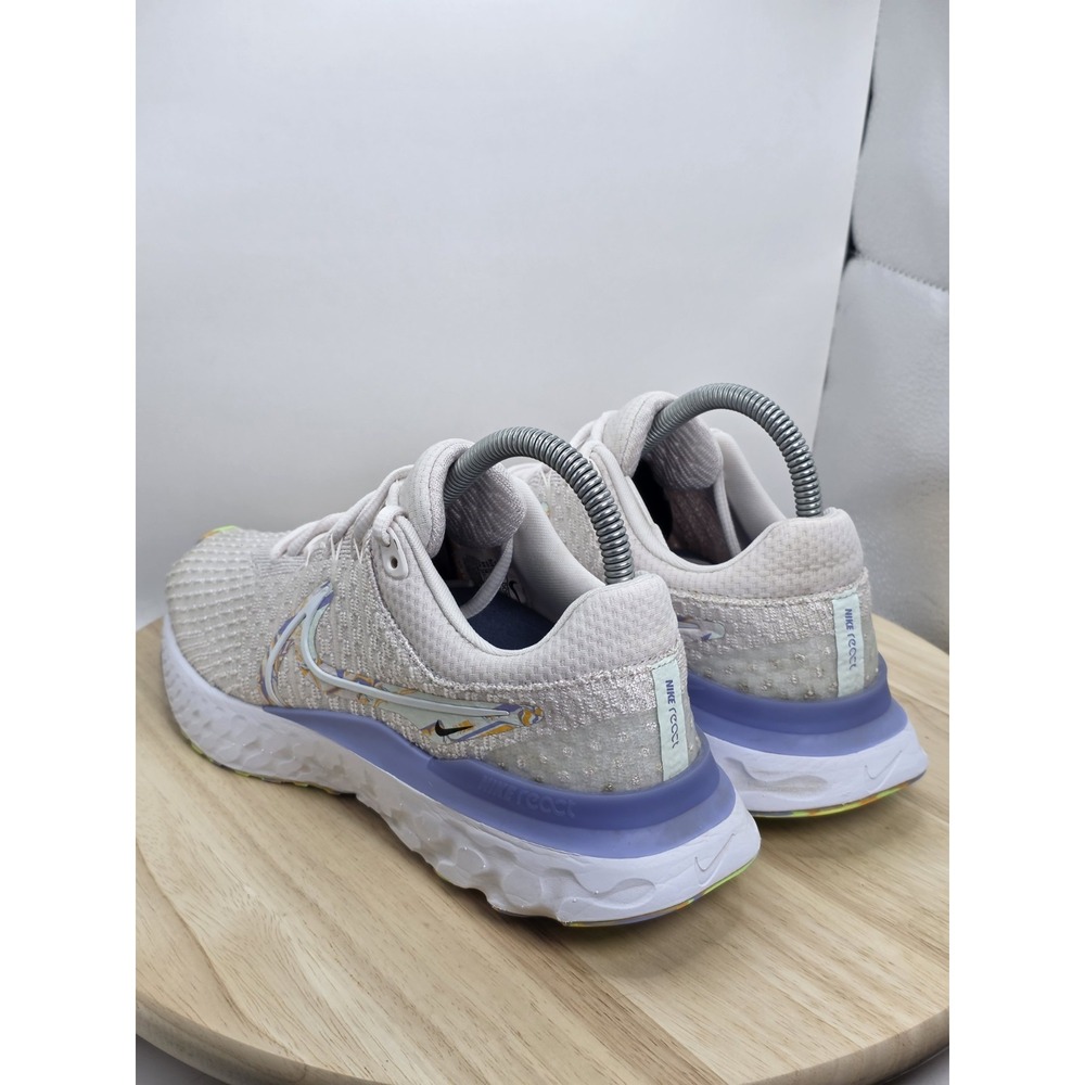 Women's Size 8.5 - Nike React Infinity Run FK 3 Pink/Purple/White DO9477-600 - Picture 7 of 9